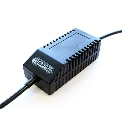 Image of C128 PSU Modern Black Replacement Commodore 128 Power Supply