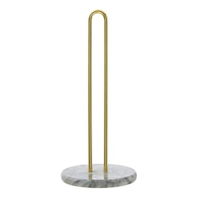 Image of Premier Housewares Kitchen Roll Holder, Marble White, One size