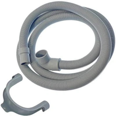 Image of SPARES2GO Drain Hose Pipe for Hotpoint Dishwasher (20mm / 30mm 2 Metres)