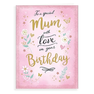 Image of Regal Publishing Modern Large Birthday Card Mum 12 x 9 inches
