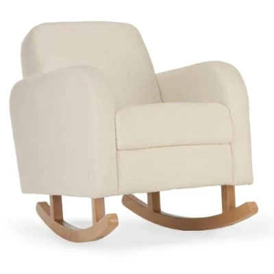 Image of CuddleCo Etta Boucle Nursing Chair Off White