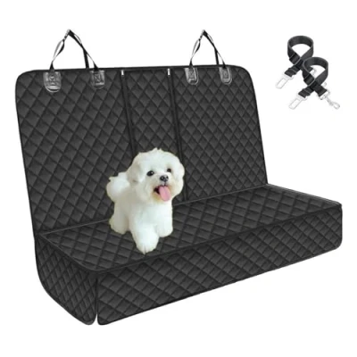 Image of QWEERASS Dog Car Seat Cover, for BMW X5 F15 2014 2018(7seast) Rear Covers Dogs Dirt Resistant Nonslip Waterproof Hammock