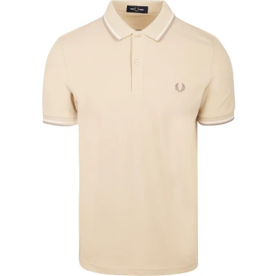Image of Fred Perry Polo M3600 Ecru V32 Beige Off White size L