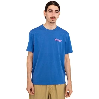 Image of Element Sunup T Shirt Men M Blue.