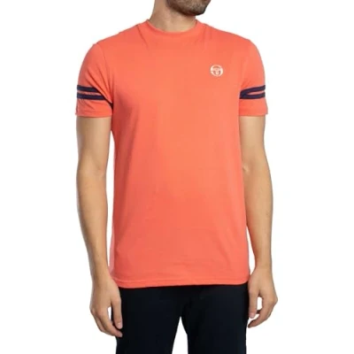 Image of Sergio Tacchini Grello TEE Basic Tshirt, Men&#039;s, Size: Small, Dubarry/maritime blue