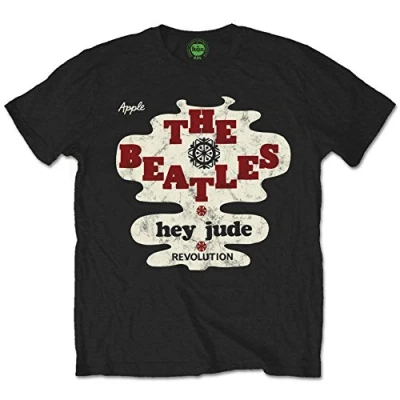 Image of Unknown Men&#039;s Hey Jude Revolution T Shirt, Black, M UK