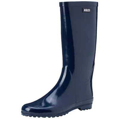 Image of Aigle Women&#039;s ELIOSA Marine Rain Boot, 4 UK