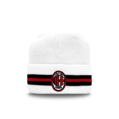 Image of ZeroPlayer Unisex Contrast Flip Cap Winter Hat, White, Black, Red, One Size UK