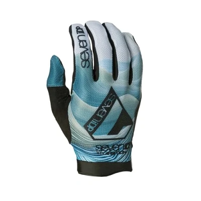Image of Seven iDP 7iDP Transition Full Finger MTB Cycling Gloves (Ice, S)