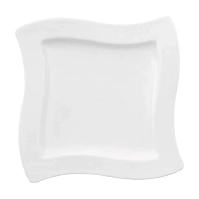 Image of Villeroy &amp; Boch NewWave 4 x Breakfast Plates, Porcelain, White