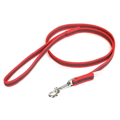 Image of Color &amp; Gray Super Grip Leash with Handle, 14 mm x 1,2 m, Red