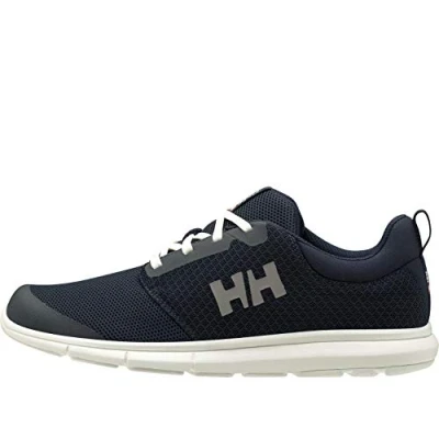 Image of Helly Hansen Men&#039;s Feathering Sailing and Watersport, Navy / Off White, 7 UK