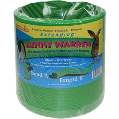 Image of Snugglesafe All Weather Flexible Bunny Warren Fun Tunnel, green (Package may vary)