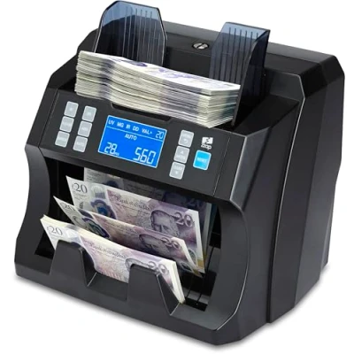 Image of ZZap NC25 Banknote Counter &amp; Counterfeit Detector Money Cash Currency Machine
