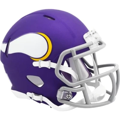 Image of NFL Mini Speed Helmet Alternate Legacy Minnesota Vikings Football