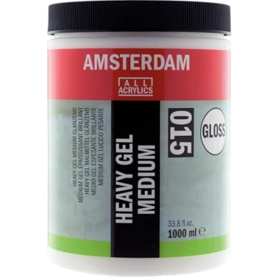 Image of Amsterdam Heavy gel medium gloss 015 jar 1000 ml (24193015)