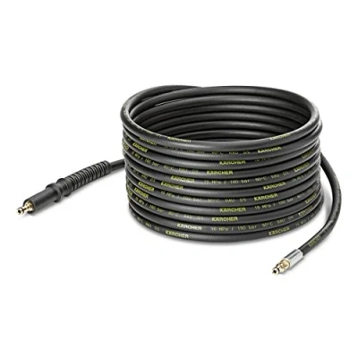 Image of Kärcher 2.643 633.0 H10 Q High Pressure Hose with Quick Connect and Reels, Black