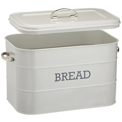 Image of Living Nostalgia French Grey Bread Bin