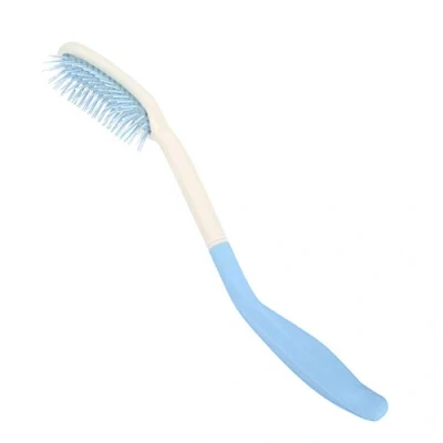 Image of Long Handled Hairbrush, Handle Soft Comb, Hair Brush Anti slip Brush, Beauty for Adults, Children, the Elderly and Hand Disabled Inconvenient Upper Limb Activities