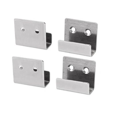 Image of Sourcingmap Stainless Steel Wall Hanger Bracket Rack Holder 4pcs for Ceramic Tile Display