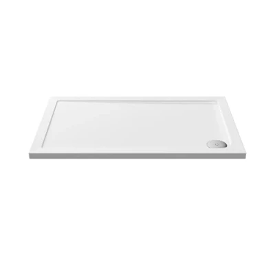 Image of 1200mm x 760mm Premium Rectangular Shower Tray White