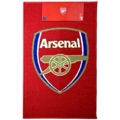 Image of Arsenal Soccer (Football) Club FC Bedroom Floor Rug/Mat (20 x 32 Inches) (Red) by