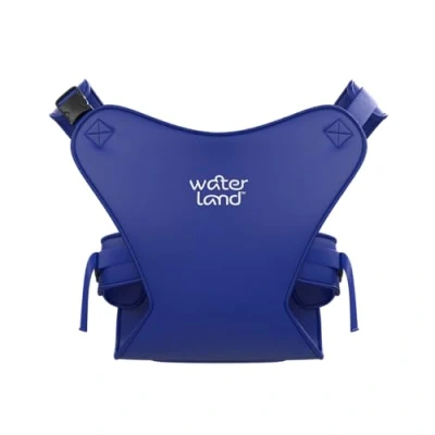 Image of WaterLand Baby Carrier Innovative Seat for Water and Land Waterproof Chest Strap Toddlers with Adjustable Straps, Lightweight Carry Pool Beach