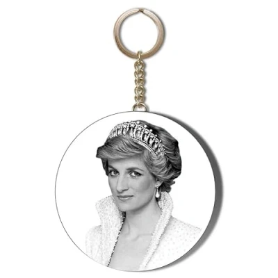 Image of Gift Insanity PRINCESS DIANA IN FULL REGAL POSE 45mm Long Chain Keyring Bottle Opener