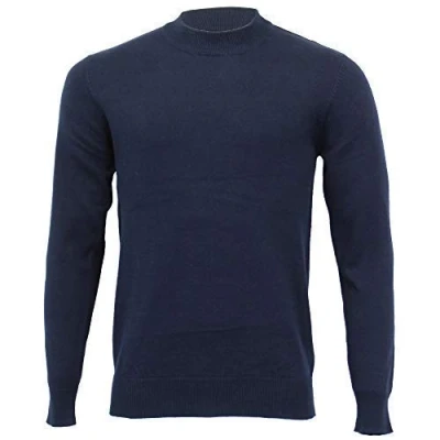 Image of Brave Soul Men&#039;s Jumper 181TURTLEF Navy Small
