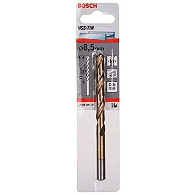 Image of Bosch 2608596736 HSS TiN DIN 338 Metal Drill Bits