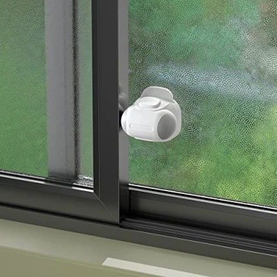 Image of SAFELON 2 PCS Baby Safety Sliding Window Lock, Childproof Closet Door Locks, Easy to Install &amp; No Drill Needed(Grey)