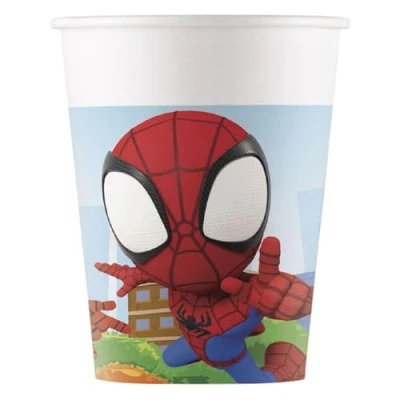 Image of Marvel&#039;s Spidey Paper Cups (8pk 6.76 fl oz / 200ml)