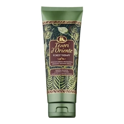 Image of Tesori d&#039;Oriente Forest Ritual Shower Cream, aromic sea rose, white and hinoki wood, 250 ml
