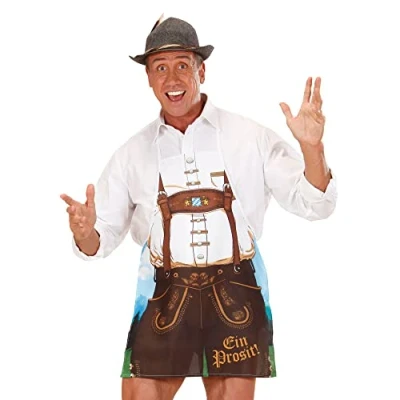 Image of Mens Bavarian Man Apron Accessory for Fancy Dress