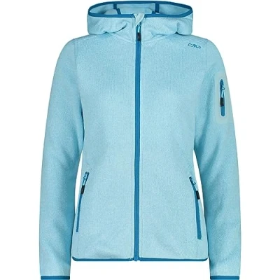 Image of CMP Woman Jacket Fix Hood, Anise Jade, XS