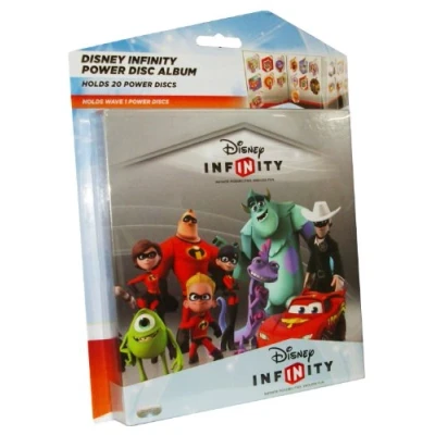 Image of Disney Infinity Power Disk Album Holds 20 (PS3/Xbox 360, Nintendo Wii U/Wii/3DS)