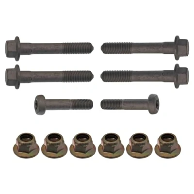 Image of 6203229, 6203229S1 Mounting Kit, control lever FEBI BILSTEIN 24387 Front Axle Left, Right