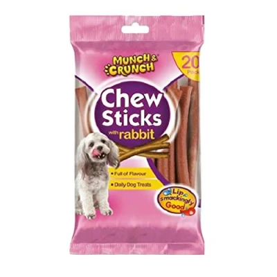Image of CHEW Sticks with Rabbit 20 Pack