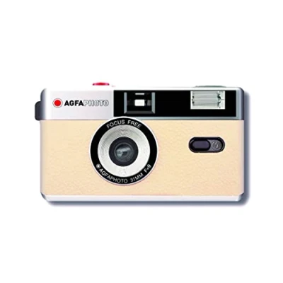 Image of AgfaPhoto Analogue 35 mm Photo Camera Beige