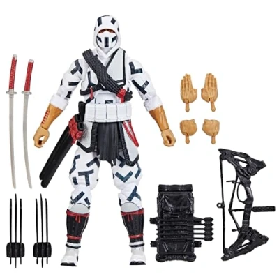 Image of G.I. Joe Classified Series #131, Storm Shadow, Collectible 6 Inch Action Figure, Ninja Toy with 11 Accessories