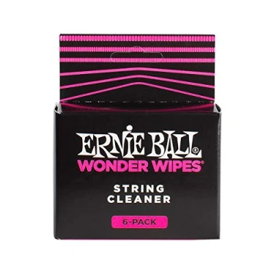 Image of Ernie Ball P04277 Wonder Wipes String Cleaner 6 Pack