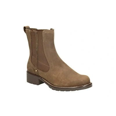 Image of Clarks Women&#039;s Orinoco Club Short Shaft Boots, Brown Snuff, 3 UK