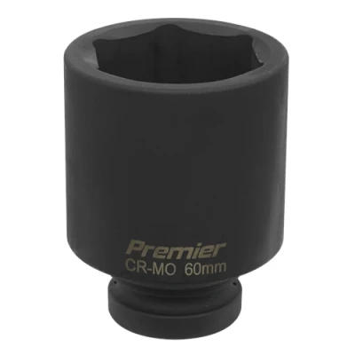 Image of Sealey Premier Impact Socket 60mm Deep 1&quot;Sq Drive