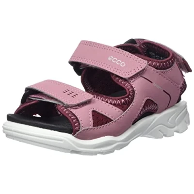 Image of ECCO Biom Raft Flat Sandal, Blush Morillo, 7.5 UK Child