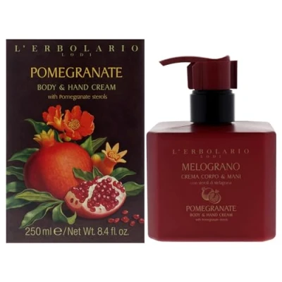 Image of Body and Hand Cream Pomegranate by LErbolario for Unisex 8.4 oz
