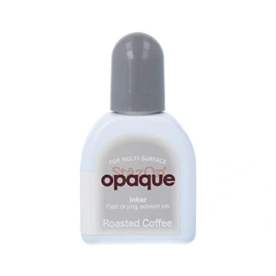 Image of Tsukineko Stazon Roasted Coffee Ink Pad, Brown