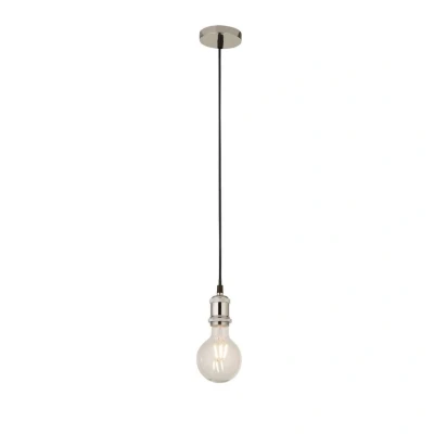 Image of Searchlight Lighting 1 Light Cable Suspension with 1.5Mtr Black Textile