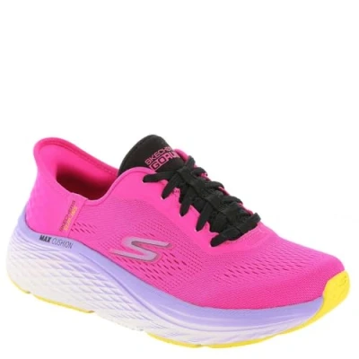 Image of Skechers Performance MAX Cushioning Elite 2.0 Neutral running shoes, Women&#039;s, Size: 6, Raspberry/black Textile