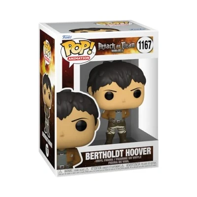 Image of Funko POP! Animation: Attack on Titan Bertholdt Hoover Collectable Vinyl Figure Gift Idea Official Merchandise Toys for Kids &amp; Adults Anime Fans Model Collectors and Display