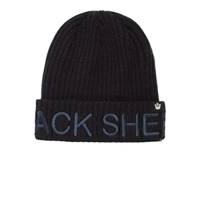 Image of Goorin Bros. The Farm Unisex Acrylic Cuffed Beanie, Black Sheep Cush (Black), One Size